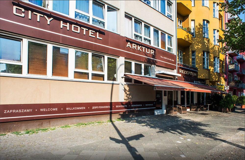 Arktur City Hotel Berlim Exterior foto